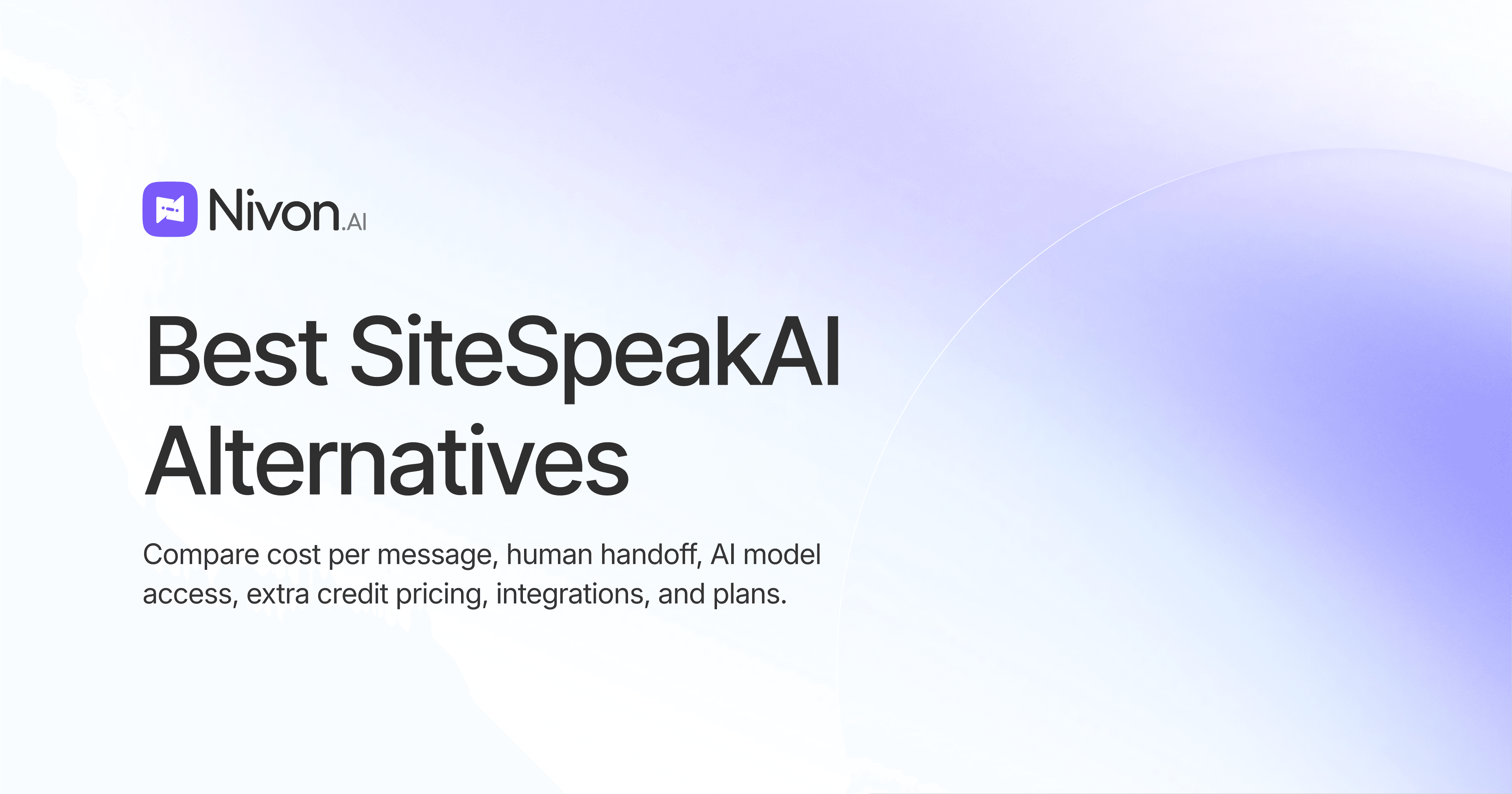 7 Best SiteSpeakAI Alternatives in 2026