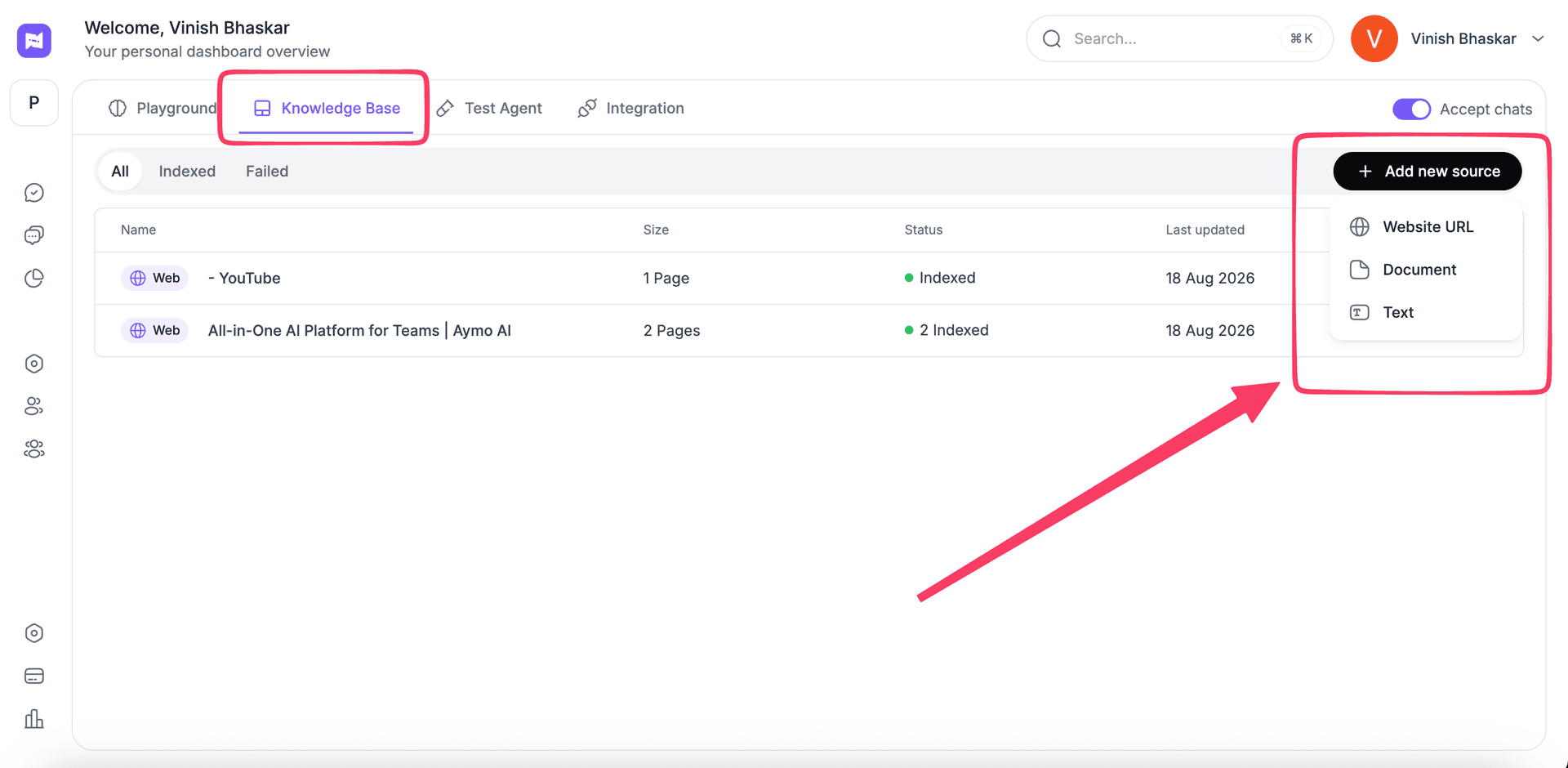 Add Data Sources