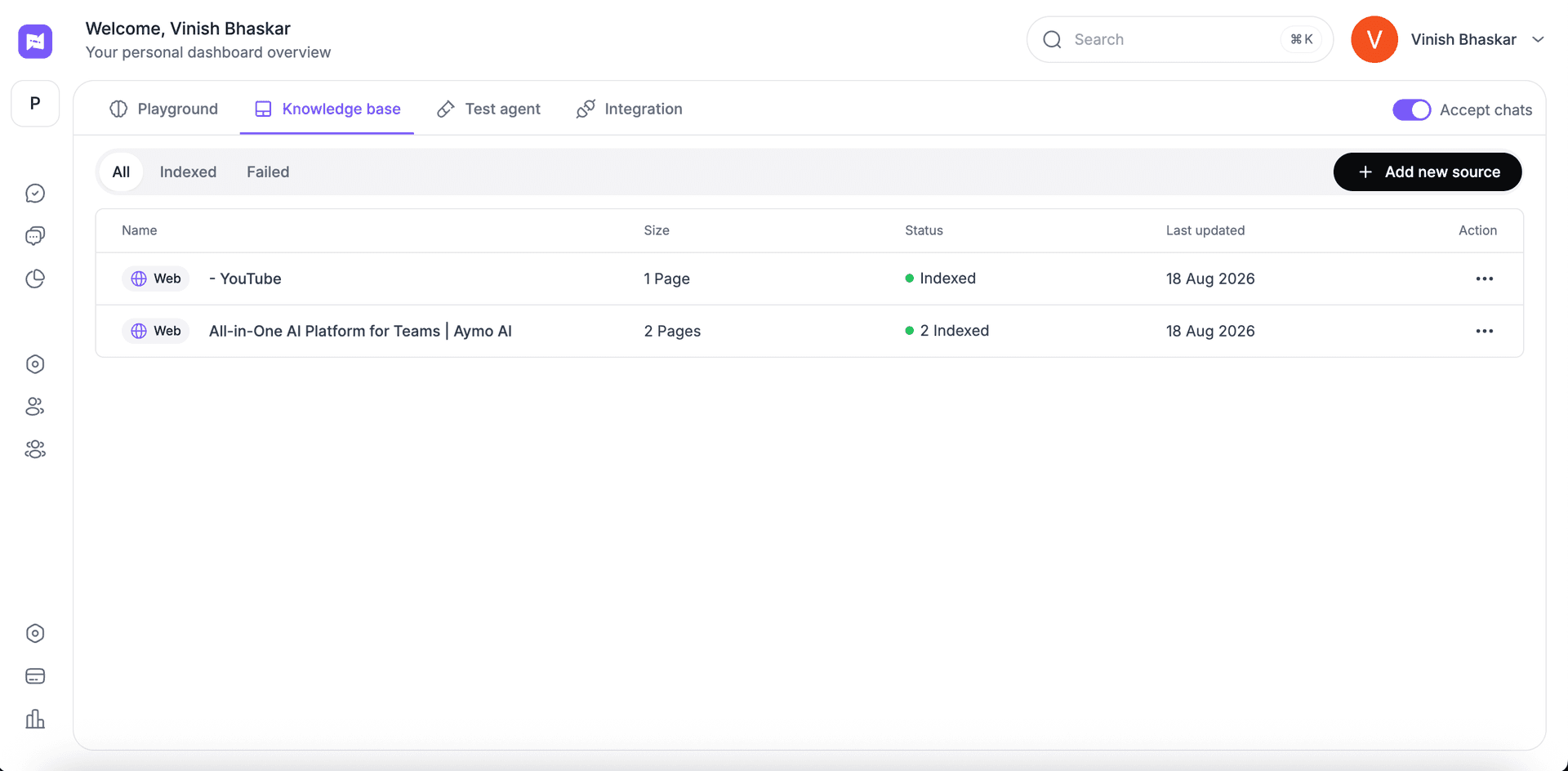 Build Your Knowledge Base