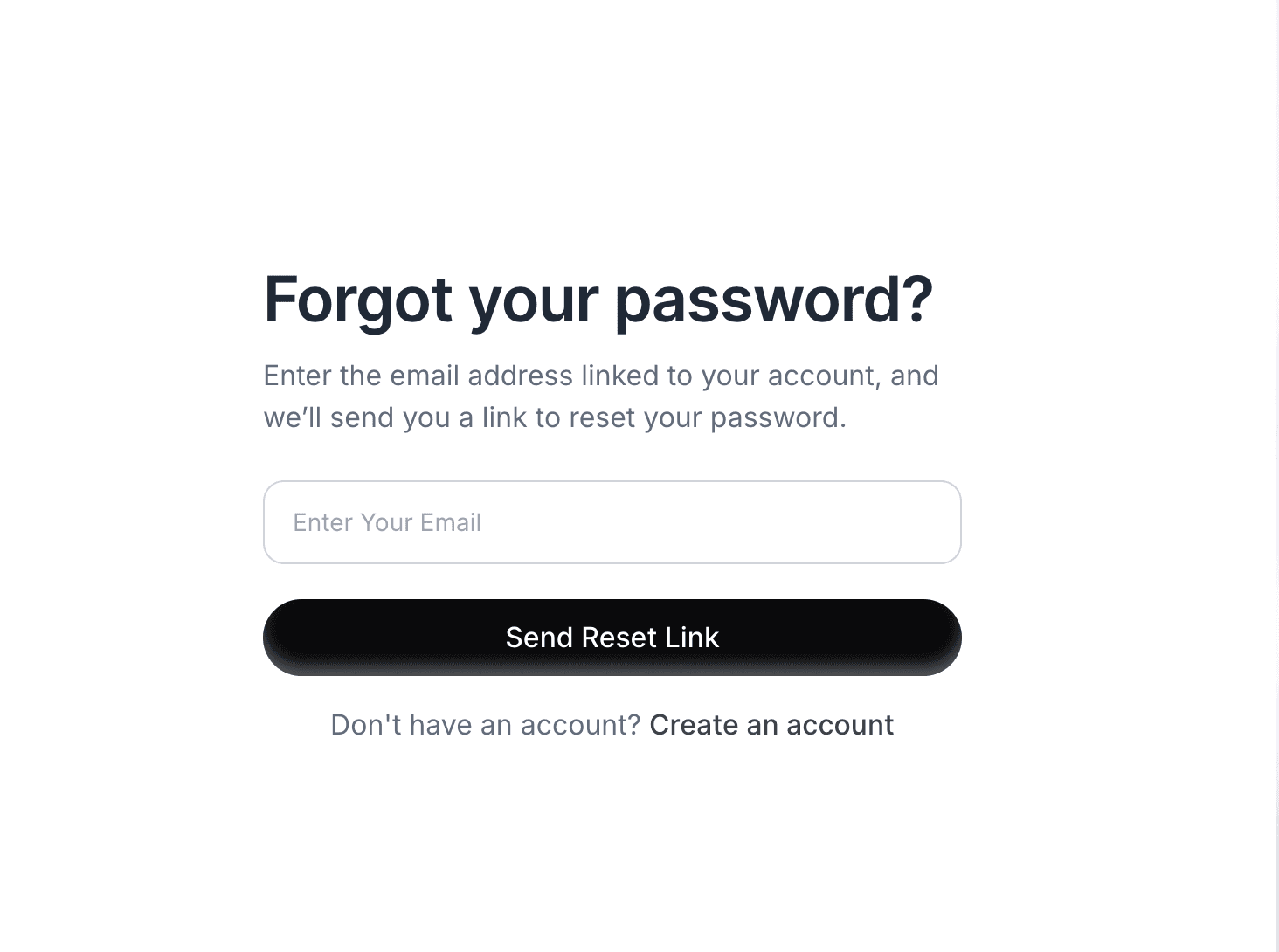 Forgot your password?